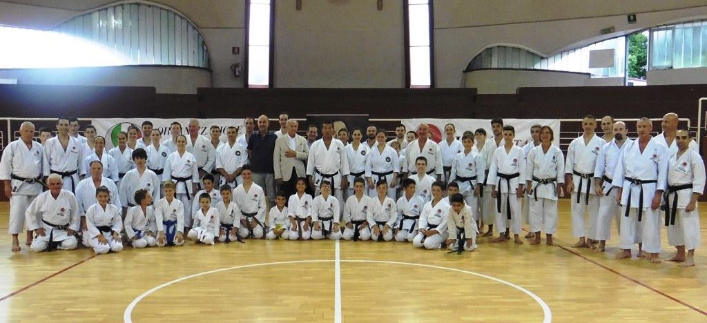 SKA with Sensei Naito and JKA Italy, Carugo, MIlan