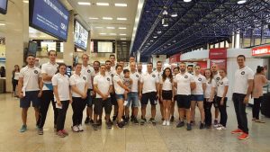 SKA Members at the Malta International Airport, Friday 26th August 2016