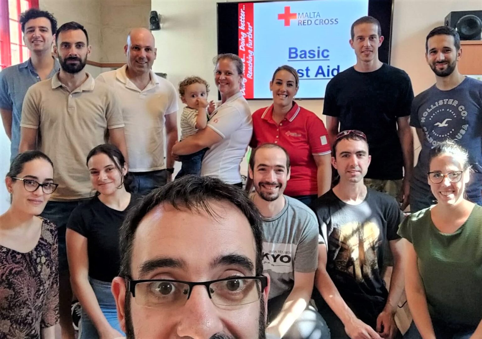 JKA WF MALTA Members Complete First Aid Course JKA WF MALTA